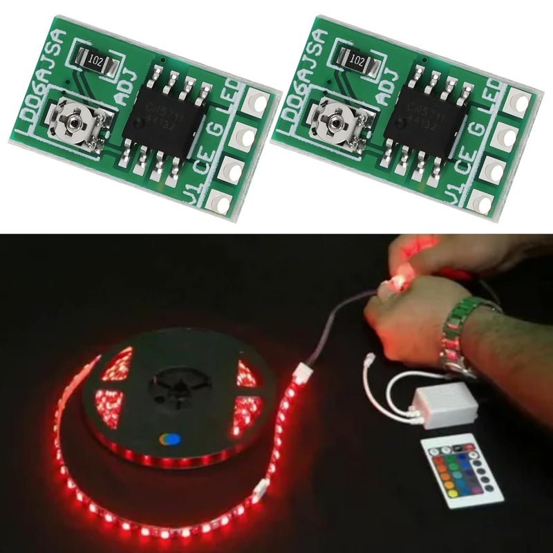 Briny River 5pcs LED Driver Module DC 3.3V 3.7V 4.2V PWM Control Board Compatible with Ard-Uino DIY Lighting Applications - Image 4